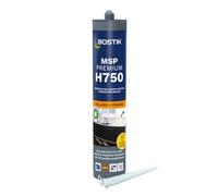 Bostik H750 SEAL'N'BOND PREMIUM, Adhesivo-Sellador Híbrido de Primera Calidad Piedras Naturales, Marrón Cartucho 290 mL