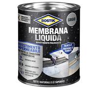 Bostik Membrana líquida revestimiento polimérico impermeabilizante elástico gris lata 1 kg