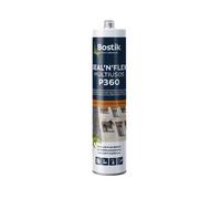 Bostik P360 Seal'N'Flex Multiusos, Masilla de Poliuretano de Módulo Alto Para uso Profesional, Cartucho 300ml Negro