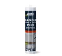 BOSTIK P580 Supergrip XTRA POWER Beige - Adhesivo de montaje rápido de poliuretano, sin disolventes, adherencia extremadamente fuerte, para interior y exterior, 435 g