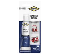 Bostik Plástico rígido Pegamento Fuerte Para La Reparación De Muchos Objetos De Plástico 50 G, Transparente