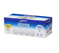 Bostik RESPIRE 4 Recargas Tabletas Deshumidificador, Sin Colorante ni Perfume Casa, Apartamento y Caravana, Piezas de hasta 25 m², Recargas tabs 4 x 250 g Absorbente de Humedad 30623618 Blanco