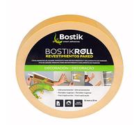 Bostik Roll Pavimentos y Revestimiento de Pared Cinta Adhesiva de Agarre Inmediato, Multimaterial, Cinta 35 mm x 25 m