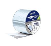 Bostik Waterstop Aluminio - Banda Impermeabilizante, Repara Fisuras y Grietas, Adhiere en Frío a Todos los Soportes, Resiste Condiciones Extremas, Fácil de Aplicar, Cinta 10 cm x 10 m