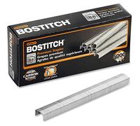 Bostitch B8 PowerCrown Premium Grapas, pata de 0.25 pulgadas, tira completa (STCR21151/4)