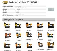 Bostitch bt1315ga5 - clavos galvanizados para clavadora (15 mm, 5000 c