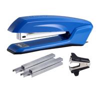 Bostitch Office Ascend - Grapadora 3 en 1, capacidad para 20 hojas, incluye 5000 grapas, quitagrapas integrado y adicional, compartimento para grapas, colores surtidos (pueden variar), paquete ahorro