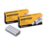 Bostitch Office B8 PowerCrown - Grapas de 0.25 pulgadas, paquete de 10.000 grapas (STCRP21151/4-2), color plateado