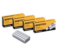 Bostitch Office B8 PowerCrown - Grapas de 0.25 pulgadas, paquete de 20.000 grapas (STCRP21151/4-4), color plateado