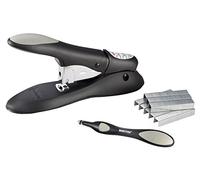 Bostitch Office Personal - Kit de grapadora resistente sin atascos, 60 hojas, incluye removedor de grapas estilo empuje, color negro (PHD-60R)