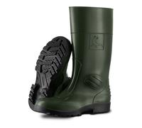 Bota de agua con seguridad s5 src color verde y negro 317 mavinsa tall
