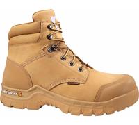 Bota de trabajo para hombre Carhartt, modelo CMF6356 Rugflx, color trigo, altura de 6 pulgadas, talla 13 US