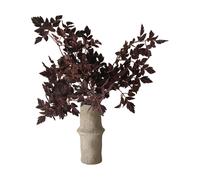 Botané Ramo artificial Burgundy Plum Leaves 85 cm. 4 uds