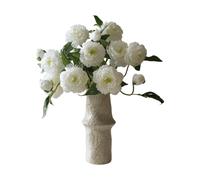 Botané Ramo artificial de peonías Medium. blanco. 5 ud.