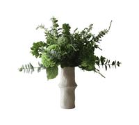 Botané Ramo artificial Deep Green Hortensia-flores silvestres-eucalipto-rama de escabiosa. 15 ud.