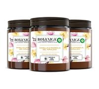Botanica by Air wick Pack 3 Velas Aromáticas cera natural, aroma Vainilla y Magnolia del Himalaya