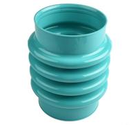Botas de fuelle de plástico verde para Wacker BS60-2i BS60-4 BS600 BS700 Concrete Tamper Compactor Dust Cover Corrugado Pipe Sleeve Pieza de repuesto