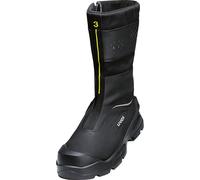 Botas de invierno Uvex 3 con cremallera, certificadas según la norma EN ISO 20345:2022, clase S3L ESD FO CI SC SR. Talla 50