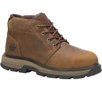 Botas de seguridad de cuero con forma piramidal, modelo "Exposition" de Caterpillar, de 4,5 pulgadas