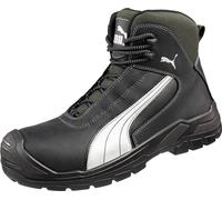 Botas de seguridad Puma Cascades mid, modelo S3, según la norma EN ISO 20345:2022, con características S3, CI, HI, HRO y SRC, de color , talla 37