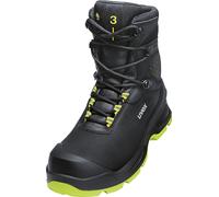 Botas de seguridad Uvex 3, clase S3, según la norma EN ISO 20345:2022, con características S3, ESD, FO, CI, SC y SR. Talla 46