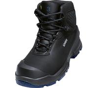 Botas de seguridad Uvex 3 con suela Macsole® S3, según la norma EN ISO 20345:2022, con las características S3, ESD, FO, CI, HI, HRO, SC y SR. Talla 38