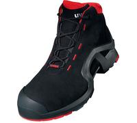 Botas de seguridad Uvex, modelo support 1, número 85173, clase S3, índice W12, talla 47, color rojo/