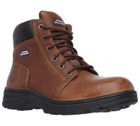 Botas de trabajo Skechers Work WORKSHIRE para hombre, color marrón, con puntera de acero, talla 45 EU