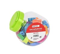 BOTE 48 PCS SACAPUNTAS SURTIDO SAFTA