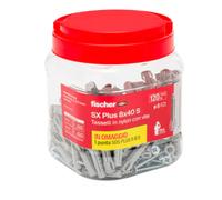 Bote Fischer SX Plus 8x40 S 120 Tacos Universales de Nylon 00570208
