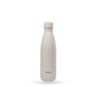 Bote isotérmica todo mate Qwetch Originals Beige 500 ml