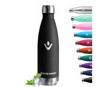 Botella Agua Termica 750ml, Botella Agua Acero Inoxidable sin BPA, Botella Termica Reutilizable con Doble Pared, Termo Agua A Prueba de Fugas, Botella Termo para Niños, Escuela, Oficina, Gimnasio