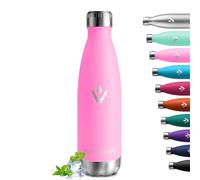 Botella Agua Termica 750ml, Botella De Agua Acero Inoxidable sin BPA, Botella Termo Reutilizable con Doble Pared, A Prueba de Fugas, Termica Botella para Niños, Escuela, Oficina, Gimnasio y Deporte