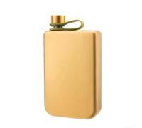 Botella de acero inoxidable mate de 9 oz con embudo de acero inoxidable | Acero inoxidable de alta calidad, acabado mate, capacidad de 9 oz, incluye embudo, inoxidable