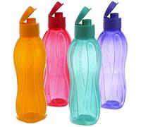 Botella de agua de 1 litro, juego de 4 unidades, de Tupperware