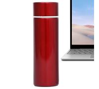 Botella de agua fría, metal térmico, 5,71 x 1,57 pulgadas, Small Stainless Steel Insulated Canteen, Temperature Retaining Flask for Home, School, Company, and Travel Use, Multicolor