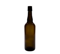 Botella de cerveza de 750 ml Bélgica, vidrio, marrón, boca: cierre de palanca