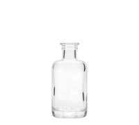 Botella de cristal de 100 ml para farmacéutico, boca: corcho