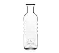 Botella de Cristal Optima 750 ml de Luigi Bormioli - Diseño Elegante y Ergonómico para Agua, Vino y Bebidas, Fabricada en Italia