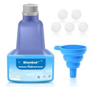 Botella de recarga reutilizable para Swiffer® WetJet™ Kit Spray Mop, botella de recarga de 500 ml, incluye 1 botella 1 embudo de silicona 5 juntas (no contiene agentes limpiadores)