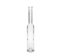 Botella de vidrio de 200 ml 'Platina', boca: corcho