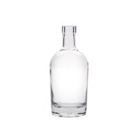 Botella de vidrio de 500 ml 'Amarillo', boca: corcho
