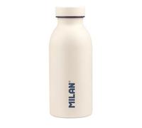 Botella isotérmica de acero inoxidable 304 354ml blanca edición suns