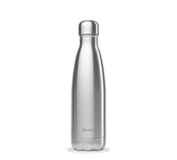 Qwetch Botella isotérmica Originals – Acero inoxidable cepillado, 24h frío/12h caliente, 500 ml