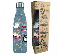 Botella isotermica enesco black crazy cats