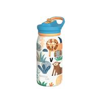 Botella quokka kids termo 445ml acero inox con sipper pop safari