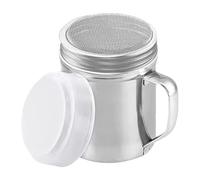 Botella salera con tapa a prueba de polvo, recipiente con mango de 3.35 x 1.85 x 2.76 pulgadas, draga ligera y resistente, agitador de frescura de aspecto elegante, barra dispensadora de condimentos