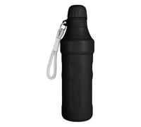 Botella térmica 500 ml Botella portátil sellada al vacío | Con correa de acero inoxidable, botella de agua fría y caliente para leche, café, bebidas, deportes, gimnasio