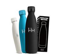 Botella Termica 500ml, Botella Agua Acero Inoxidable, Termo Agua Fria, A Prueba de Fugas, Cantimplora Termica, Mantiene 24H Frio/12H Calor, Aislamiento al Vacío, Termo para Agua, Té