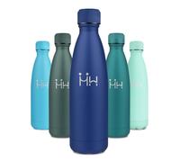 Botella Termica 750ml, Botella de Agua sin BPA, Cantimplora Acero Inoxidable Reutilizable con Doble Pared, A Prueba de Fugas, Termo Agua para Escuela, Oficina, Deporte, Senderismo, Viajes, Exterior